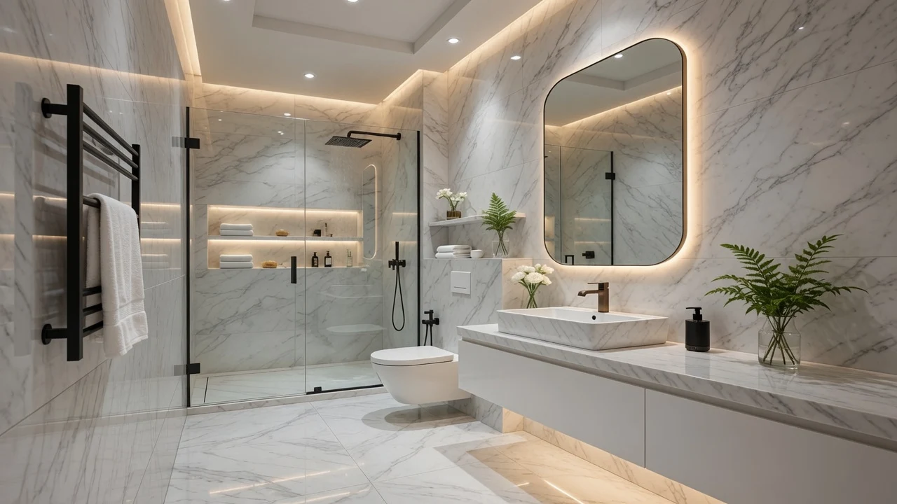 Homeowners relaxing after a home renovation in New Jersey